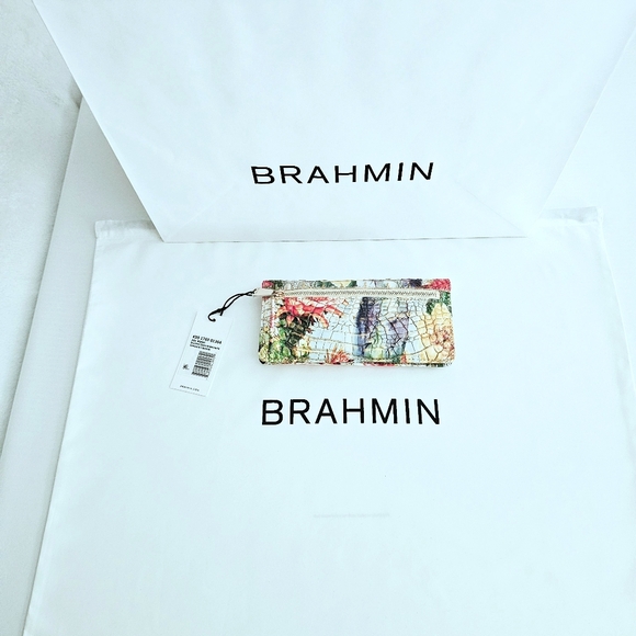 NWT Brahmin SUCCULENT BLOOM Ady Wallet - Picture 5 of 11